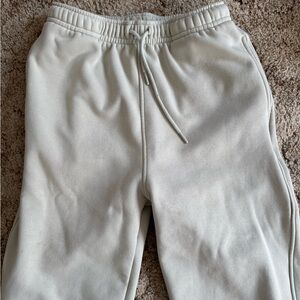 Mono B Light Gray Fleece Joggers